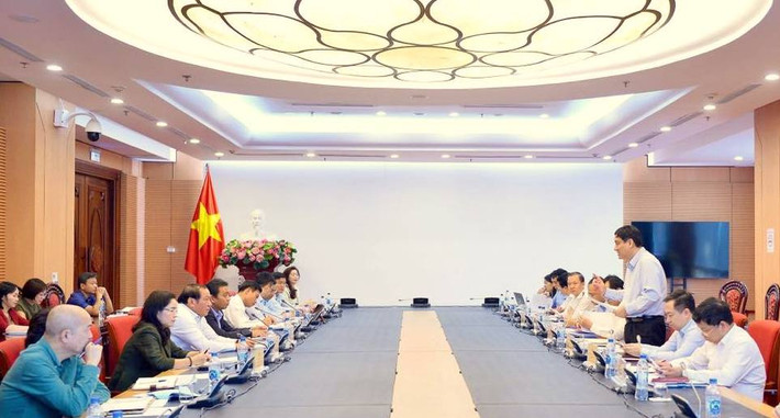 Toàn cảnh cuộc làm việc Ủy ban Văn hóa, Giáo dục làm việc với Bộ Văn hóa, Thể thao và Du lịch -0
