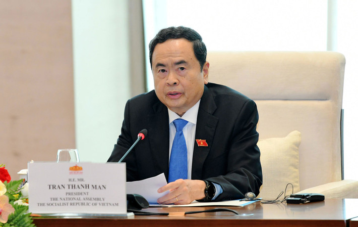 Chủ tịch Quốc hội Trần Thanh Mẫn tiếp Đại sứ EU và Đại sứ, Đại biện các nước thành viên EU ảnh 6 Chủ tịch Quốc hội Trần Thanh Mẫn tiếp Đại sứ EU và Đại sứ, Đại biện các nước thành viên EU -0