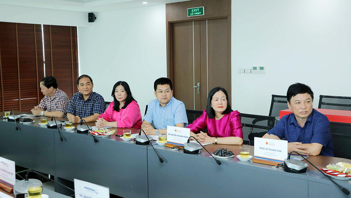 Báo Đại biểu Nhân dân thăm, làm việc với Trường Đại học Phenikaa ảnh 5 Báo Đại biểu Nhân dân thăm, làm việc với Trường Đại học Phenikaa -7