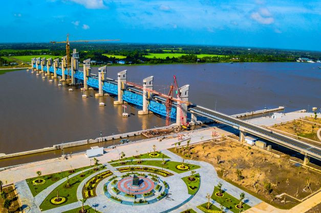 Hệ thống thủy lợi Cái Lớn- Cái Bé đã bước đầu phát huy hiệu quả Tiếp tục hoàn thiện hệ thống Thuỷ lợi Cái Lớn - Cái Bé -0