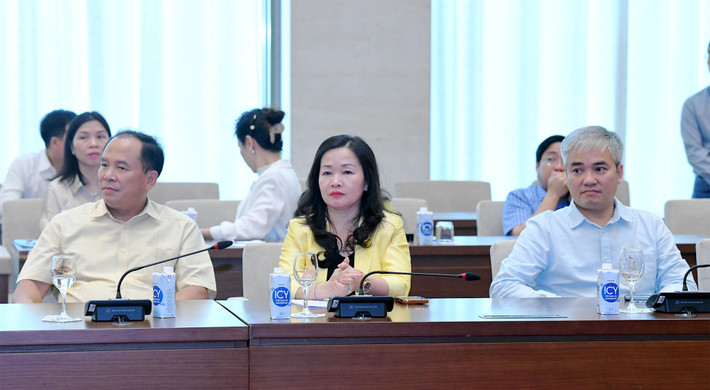Chủ tịch Quốc hội Trần Thanh Mẫn: Tiếp tục thông tin kịp thời, có trọng tâm, trọng điểm, làm nổi bật những nét mới, các quyết sách của Quốc hội ảnh 9 Chủ tịch Quốc hội Trần Thanh Mẫn: Tiếp tục thông tin kịp thời, có trọng tâm, trọng điểm, làm nổi bật những nét mới, các quyết sách của Quốc hội -0
