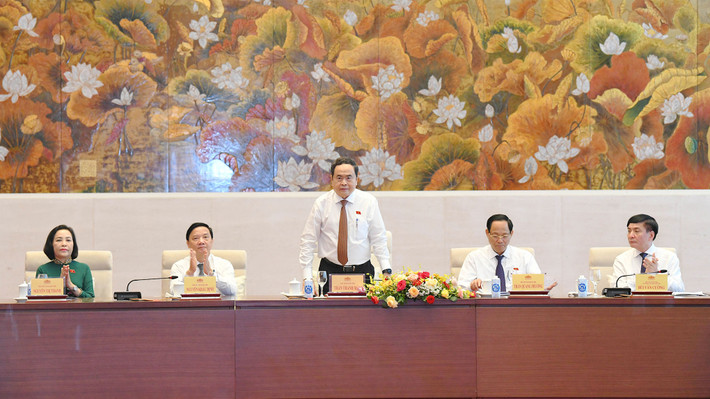 Chủ tịch Quốc hội Trần Thanh Mẫn: Tiếp tục thông tin kịp thời, có trọng tâm, trọng điểm, làm nổi bật những nét mới, các quyết sách của Quốc hội ảnh 1 Chủ tịch Quốc hội Trần Thanh Mẫn: Tiếp tục thông tin kịp thời, có trọng tâm, trọng điểm, làm nổi bật những nét mới, các quyết sách của Quốc hội -0