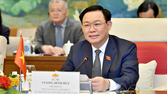 Chủ tịch Quốc hội Vương Đình Huệ đón, hội đàm với Chủ tịch Thượng viện Vương quốc Bỉ ảnh 4 Chủ tịch Quốc hội Vương Đình Huệ đón, hội đàm với Chủ tịch Thượng viện Vương quốc Bỉ