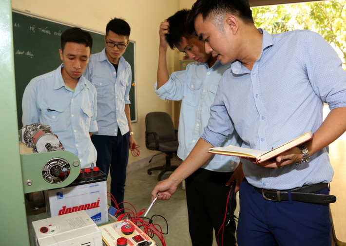Khoa học luôn bắt đầu từ thực tiễn Ảnh: Đức Kiên Khoa học luôn bắt đầu từ thực tiễn