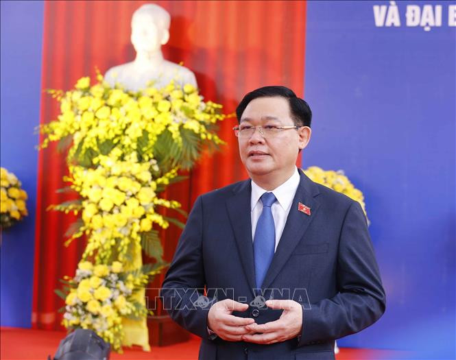 Chủ tịch Quốc hội Vương Đình Huệ phát biểu Ảnh: Doãn Tấn/TTXVN Chủ tịch Quốc hội Vương Đình Huệ phát biểu Ảnh: Doãn Tấn/TTXVN