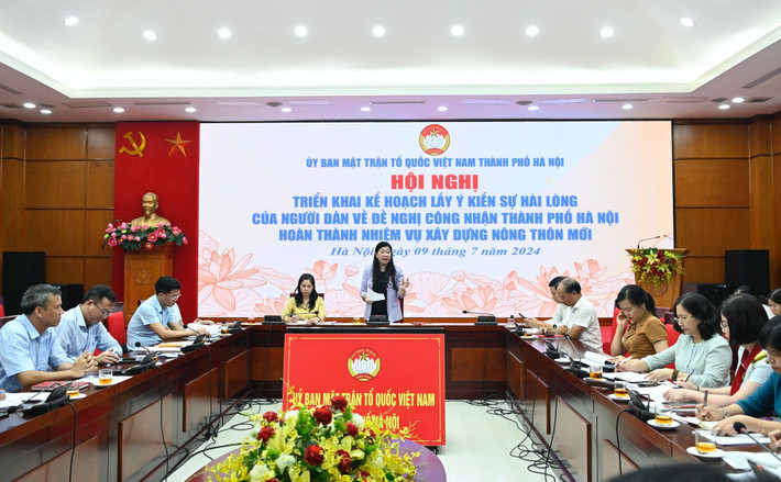 Quang cảnh hội nghị Lấy người dân là trung tâm của nông thôn mới -0