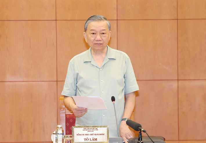 Tổng Bí thư, Chủ tịch nước Tô Lâm chủ trì Phiên họp thứ hai Tiểu ban Nhân sự Đại hội XIV của Đảng ảnh 2 Tổng Bí thư, Chủ tịch nước Tô Lâm chủ trì Phiên họp thứ hai Tiểu ban Nhân sự Đại hội XIV của Đảng -0