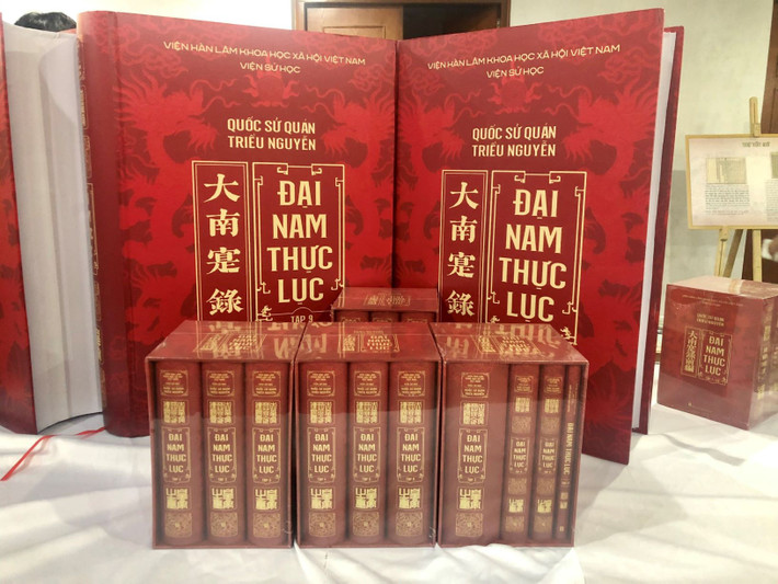 Bộ sách “Đại Nam thực lục - 10 tập”, ra mắt sáng 2.6 tại Hà Nội Tái hiện diện mạo lịch sử hơn 300 năm triều Nguyễn -0