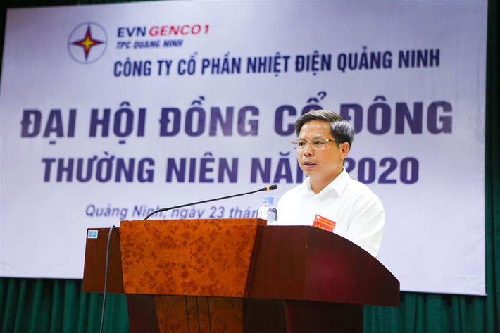 Tân Chủ tịch Hội đồng quản trị Nguyễn Tuấn Anh phát biểu tại Đại hội Tân Chủ tịch Hội đồng quản trị Nguyễn Tuấn Anh phát biểu tại Đại hội