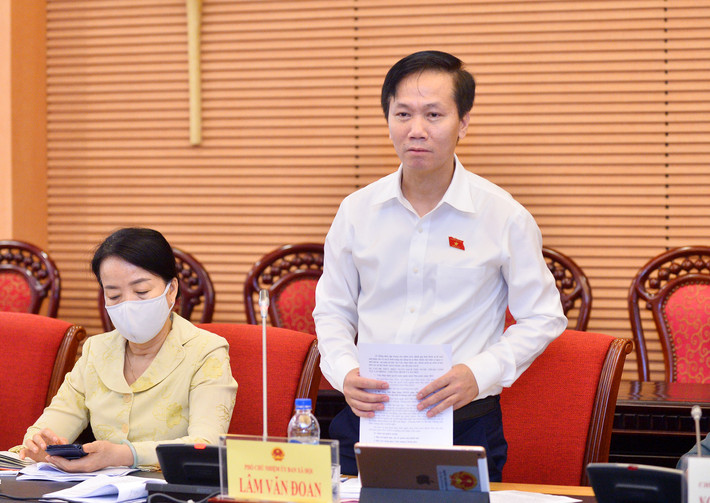 Phó Chủ nhiệm Uỷ ban Xã hội Lâm Văn Đoan phát biểu phó Chủ nhiệm Uỷ ban Xã hội Lâm Văn Đoan phát biểu