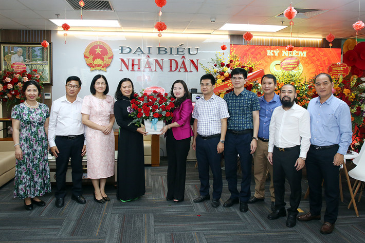 Lãnh đạo Đảng, Nhà nước và các bộ, ngành, địa phương chúc mừng Báo Đại biểu Nhân dân ảnh 14 Lãnh đạo Đảng, Nhà nước và các bộ, ngành, địa phương chúc mừng Báo Đại biểu Nhân dân -0