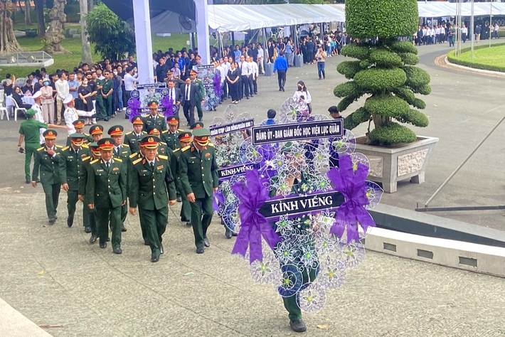 Các đoàn đến viếng Tổng Bí thư Nguyễn Phú Trọng tại TP. Hồ Chí Minh Lễ Quốc tang Tổng Bí thư Nguyễn Phú Trọng tại TP. Hồ Chí Minh