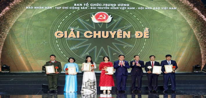Đảng uỷ Agribank đạt Giải tác phẩm xuất sắc về tổ chức thực hiện Nghị quyết Đại hội Đảng tại Giải Búa liềm vàng lần thứ VIII - năm 2023 Đảng bộ Agribank tiếp tục đẩy mạnh việc học tập và làm theo tư tưởng, đạo đức, phong cách Hồ Chí Minh, đáp ứng yêu cầu nhiệm vụ trước tình hình mới