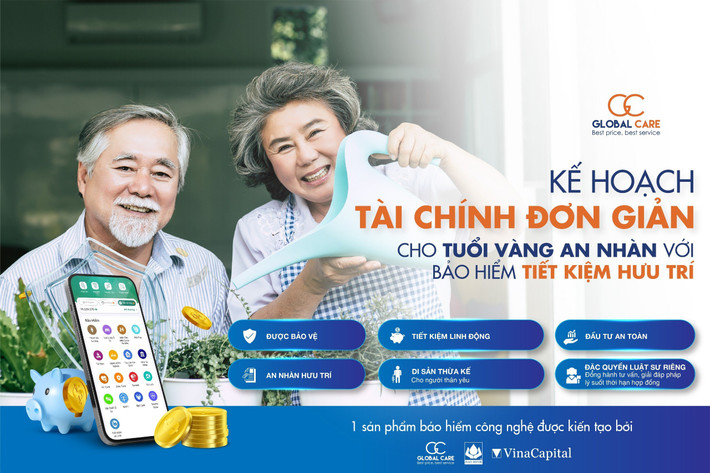 Global Care còn hỗ trợ bạn đặc quyền luật sư riêng miễn phí, đồng hành và tư vấn bạn suốt thời hạn hợp đồng. Hoạch định tài chính sớm để nghỉ hưu an nhàn -0