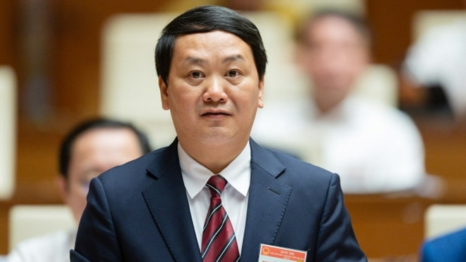 Bộ trưởng, Chủ nhiệm Ủy ban Dân tộc Hầu A Lềnh phát biểu tại Kỳ họp thứ Tư, Quốc hội Khóa XV Ảnh: Hồ Long Bộ trưởng, Chủ nhiệm Ủy ban Dân tộc Hầu A Lềnh phát biểu tại Kỳ họp thứ Tư, Quốc hội Khóa XV - Ảnh: Hồ Long