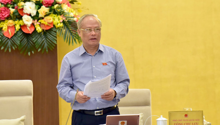Phó Chủ tịch Quốc hội Uông Chu Lưu điều hành phiên họp Phó Chủ tịch Quốc hội Uông Chu Lưu điều hành phiên họp