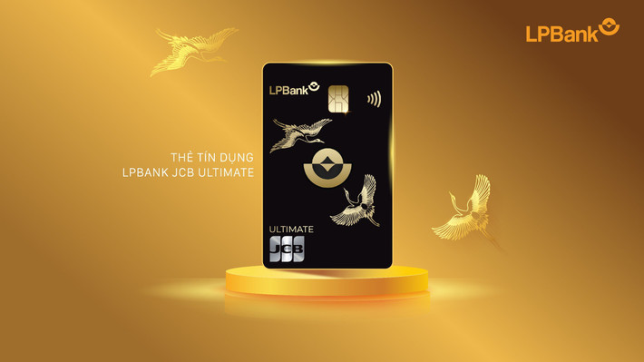 Thẻ tín dụng quốc tế LPBank JCB Ultimate với đặc quyền đẳng cấp và các ưu đãi đặc biệt, nâng tầm trải nghiệm cuộc sống cho chủ thẻ. Ảnh: LPBank Mừng sinh nhật 16 tuổi, LPBank ra mắt thẻ tín dụng quốc tế LPBank JCB Ultimate -0