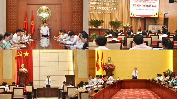 Phiên thảo luận phân thành 4 tổ, với 34 lượt ý kiến đóng góp. Ảnh: Hải Yến Phiên thảo luận phân thành 4 tổ, với 34 lượt ý kiến đóng góp. Ảnh: Hải Yến