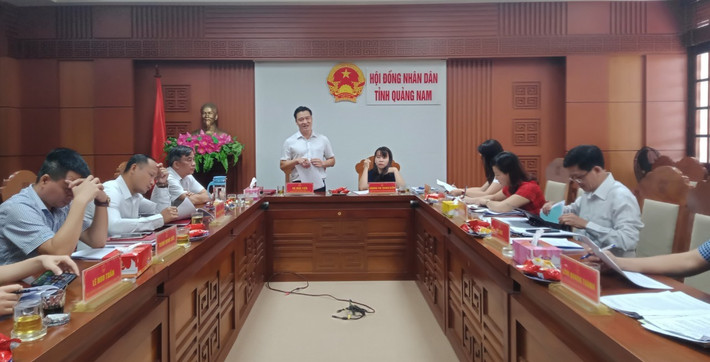 Ban Pháp chế HĐND tỉnh Quảng Nam họp thông qua báo cáo trình Kỳ họp thứ 12, HĐND tỉnh Khóa X. Ảnh: Phan Hà Ban Pháp chế HĐND tỉnh Quảng Nam họp thông qua báo cáo trình Kỳ họp thứ 12, HĐND tỉnh khóa X - ẢNH PHAN HÀ