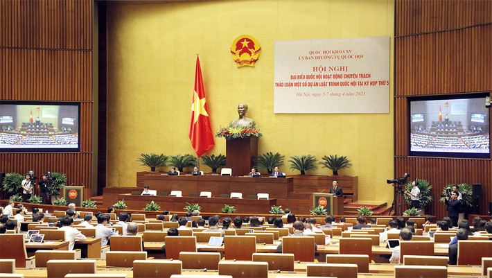 Khai mạc Hội nghị đại biểu Quốc hội hoạt động chuyên trách ảnh 5 Khai mạc hội nghị đại biểu Quốc hội hoạt động chuyên trách -5