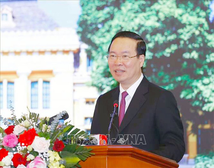Chủ tịch Nước Võ Văn Thưởng: Xây dựng chế định tố tụng tư pháp lấy xét xử là trung tâm, tranh tụng là đột phá ảnh 2 Chủ tịch Nước Võ Văn Thưởng: Xây dựng chế định tố tụng tư pháp lấy xét xử là trung tâm, tranh tụng là đột phá -0