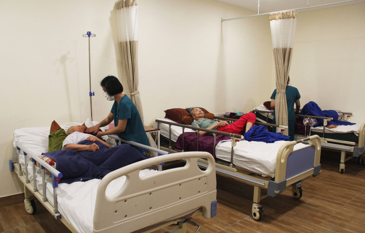 Người cao tuổi tại Trung tâm được quan tâm chăm sóc từ bữa ăn đến giấc ngủ Người cao tuổi được quan tâm chăm sóc từ bữa ăn đến giấc ngủ
