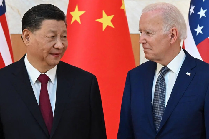 Mối quan hệ Mỹ - Trung Quốc: Chủ tịch Trung Quốc Tập Cận Bình và Tổng thống Mỹ Joe Biden. Ảnh: Asia Times