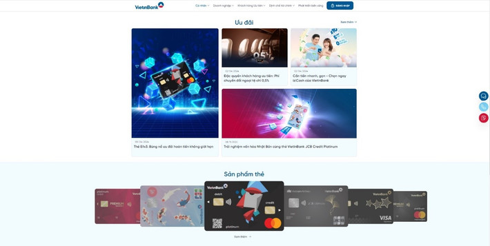 Website mới giúp khách hàng thuận tiện trong tiếp cận và tìm kiếm thông tin cần thiết Website mới, trải nghiệm mới cùng VietinBank -0