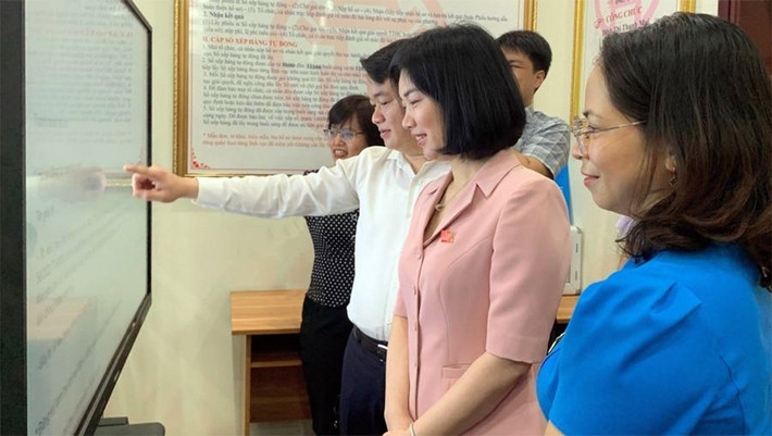 Hà Nội: Quận Đống Đa cần xác định chính quyền điện tử, chuyển đổi số là khâu đột phá ảnh 1 Hà Nội: Quận Đống Đa cần xác định chính quyền điện tử, chuyển đổi số là khâu đột phá -1