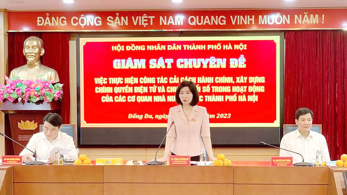 Hà Nội: Quận Đống Đa cần xác định chính quyền điện tử, chuyển đổi số là khâu đột phá ảnh 2 Hà Nội: Quận Đống Đa cần xác định chính quyền điện tử, chuyển đổi số là khâu đột phá -0