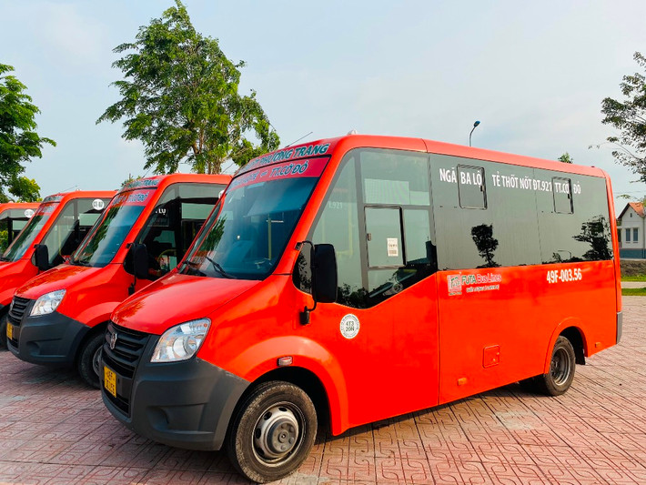 Sử dụng dòng xe hiện đại khai thác tuyến Ngã ba Lộ Tẻ - thị trấn Cờ Đỏ TP Cần Thơ: Sử dụng dòng xe hiện đại khai thác tuyến Ngã ba Lộ Tẻ - thị trấn Cờ Đỏ