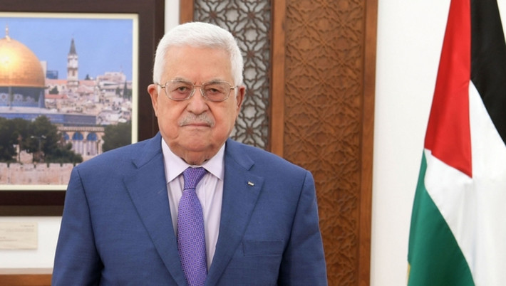 Tổng thống Palestine Mahmoud Abbas. Ảnh: Tân Hoa Xã. Nhà lãnh đạo Palestine thăm Trung Quốc -0