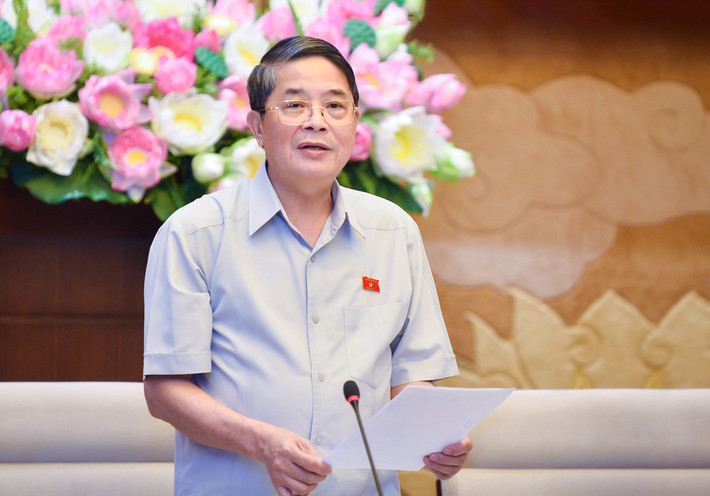Phó Chủ tịch Quốc hội Nguyễn Đức Hải dự Hội thảo góp ý hoàn thiện dự thảo Luật Điện lực (sửa đổi) ảnh 1 Phó Chủ tịch Quốc hội Nguyễn Đức Hải phát biểu tại Hội thảo- Ảnh H.Ngọc