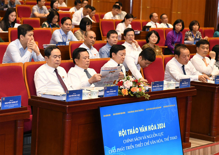 Một số hình ảnh tại Hội thảo Văn hóa năm 2024 ảnh 2 Hội thảo văn hóa 2024 -0