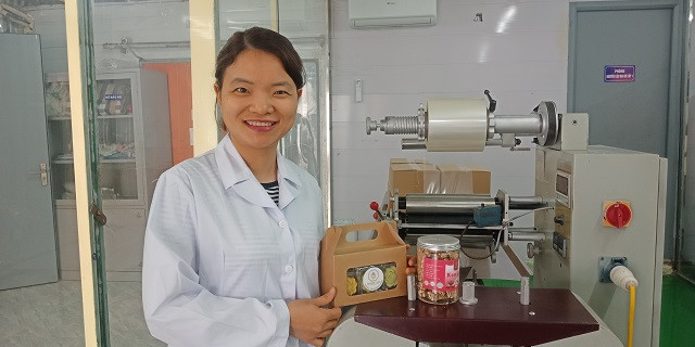Cơ sở sản xuất bánh kẹo truyền thống Bằng An đã đầu tư cơ sở sản xuất, máy móc hiện đại, chuẩn hóa quy trình sản xuất Cơ sở sản xuất bánh kẹo truyền thống Bằng An đã đầu tư cơ sở sản xuất, máy móc hiện đại, chuẩn hóa quy trình sản xuất
