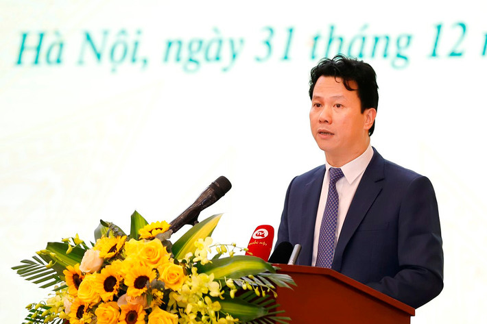 Bộ trưởng Bộ Tài nguyên và Môi trường Đặng Quốc Khánh phát biểu tiếp thu chỉ đạo của Thủ tướng Chính phủ Phạm Minh Chính tại Hội nghị Thủ tướng Chính phủ Phạm Minh Chính dự Hội nghị tổng kết và triển khai nhiệm vụ ngành Tài nguyên và Môi trường năm 2024 -0