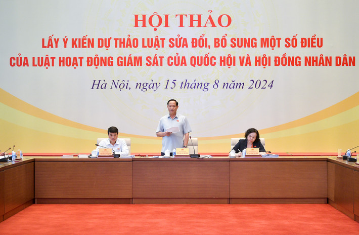 Cân nhắc, giải trình thấu đáo việc bổ sung nguyên tắc mới ảnh 2 toàn cảnh Hội thảo - Ảnh H.Ngọc