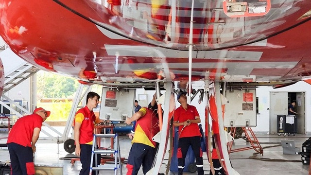 Vietjet đã đưa vào hoạt động Trung tâm kỹ thuật bảo dưỡng tàu bay đạt tiêu chuẩn quốc tế Vietjet tiên phong mở đường bay, dẫn đầu lượng khách vận chuyển quốc tế -0