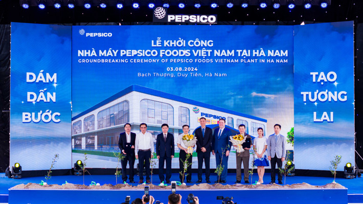 PepsiCo Foods Việt Nam trao văn bản hợp tác với Sở Lao động, Thương binh và Xã hội và Sở Nông nghiệp và Phát triển Nông thôn Hà Nam PepsiCo Foods Việt Nam khởi công nhà máy 90 triệu USD tại Hà Nam -0