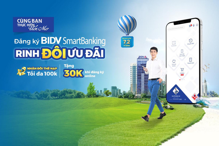 BIDV SmartBanking sở hữu cụm tiện ích đa zi năng, đáp ứng đa dạng nhu cầu của khách hàng hiện đại Ảnh: BIDV SmartBanking sở hữu cụm tiện ích đa zi năng, đáp ứng đa dạng nhu cầu của khách hàng hiện đại