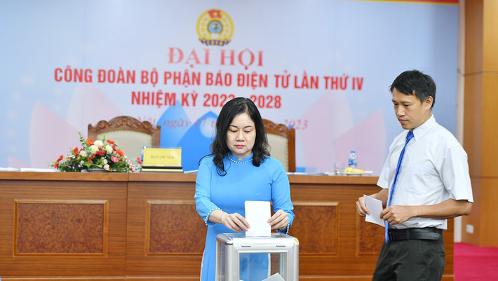 Đại hội Công đoàn Báo Điện tử, Báo Đại biểu Nhân dân nhiệm kỳ 2023 - 2028 ảnh 9 Đại hội Công đoàn Báo Điện tử, Báo Đại biểu Nhân dân nhiệm kỳ 2023 - 2028 -0