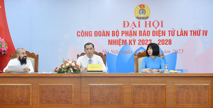 Đại hội Công đoàn Báo Điện tử, Báo Đại biểu Nhân dân nhiệm kỳ 2023 - 2028 ảnh 3 Đại hội Công đoàn Báo Điện tử, Báo Đại biểu Nhân dân nhiệm kỳ 2023 - 2028 -0