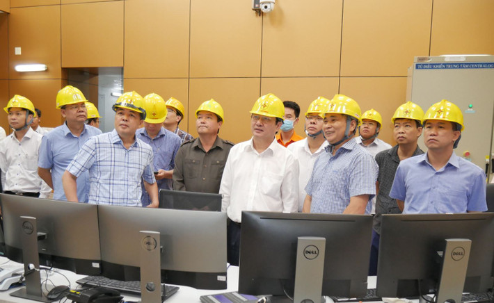 Bộ trưởng Bộ Khoa học và Công nghệ Huỳnh Thành Đạt cùng Đoàn công tác thăm Nhà máy thủy điện Lai Châu Hệ thống thủy điện trên bậc thang sông Đà sẵn sàng vận hành mùa lũ năm 2022 -0