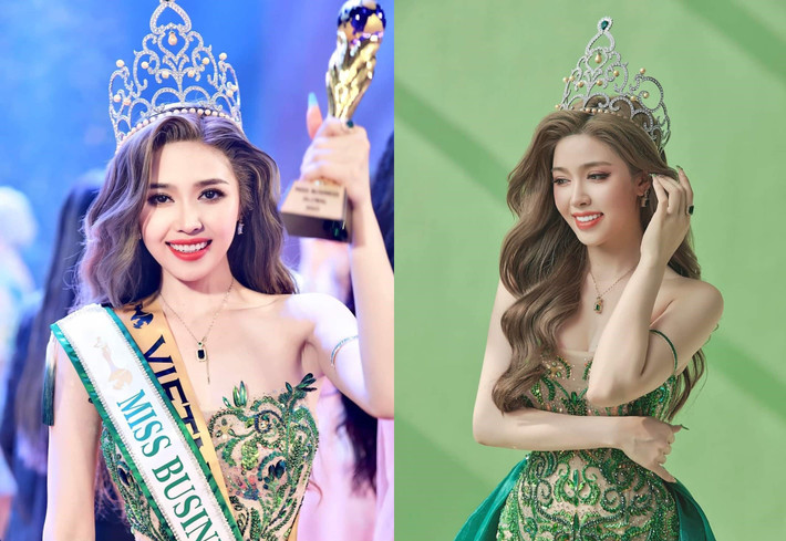 Người đẹp Nguyễn Thị Thảo bị thu hồi vương miện và danh hiệu Hoa hậu Doanh nhân Toàn cầu 2023. (ảnh: BTC) Thu hồi vương miện và danh hiệu Hoa hậu Doanh nhân Toàn cầu của người đẹp Nguyễn Thị Thảo