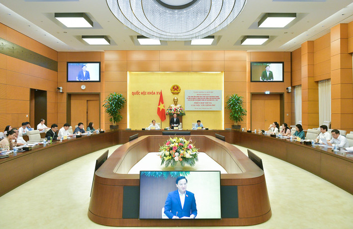 Phó Chủ tịch Quốc hội Nguyễn Khắc Định chủ trì làm việc với Chính phủ về hoạt động của đơn vị sự nghiệp công lập ảnh 6 Phó Chủ tịch Quốc hội Nguyễn Khắc Định chủ trì làm việc với Chính phủ về hoạt động của đơn vị sự nghiệp công lập -0