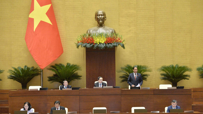 Phó Chủ tịch Quốc hội, Thượng tướng Trần Quang Phương điều hành phiên họp. Ảnh: Hồ Long Thực hiện nghiêm kỷ luật, kỷ cương tài chính -0