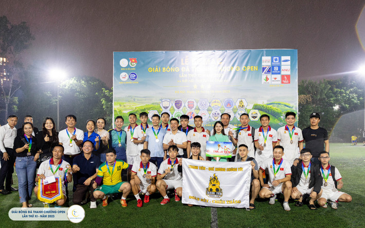 Đội bóng FC Thanh Tiên giành giải Nhì Bế mạc Giải bóng đá Thanh Chương Open lần thứ XI năm 2023 -0