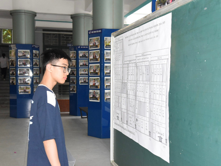 Hơn 4.000 thí sinh chính thức thi tuyển vào lớp 10 Trường THPT Nguyễn Tất Thành ảnh 5 Hơn 4000 thí sinh bước vào thi tuyển lớp 10 Trường Nguyễn Tất Thành -0