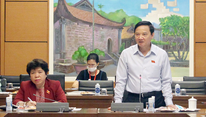 Phó Chủ tịch Quốc hội Nguyễn Khắc Định phát biểu khai mạc Phiên họp Phó Chủ tịch Quốc hội Nguyễn Khắc Định phát biểu khai mạc Phiên họp