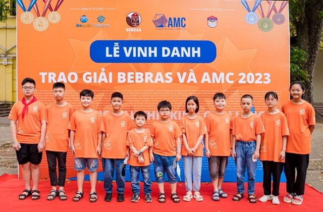 Những học sinh đạt giải Bebras và AMC Nhiều học sinh đoạt giải cao trong các kỳ thi Toán học quốc tế -0